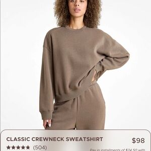 Nuuds Small Classic Crewneck Sweatshirt